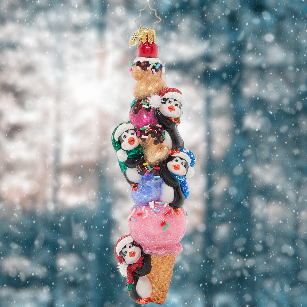 Ice Cube Snowman Ornament • Supporting Pueblo