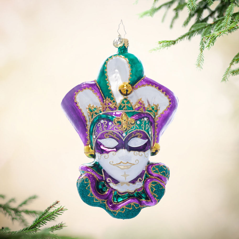 Mardi Gras Mask String Garland