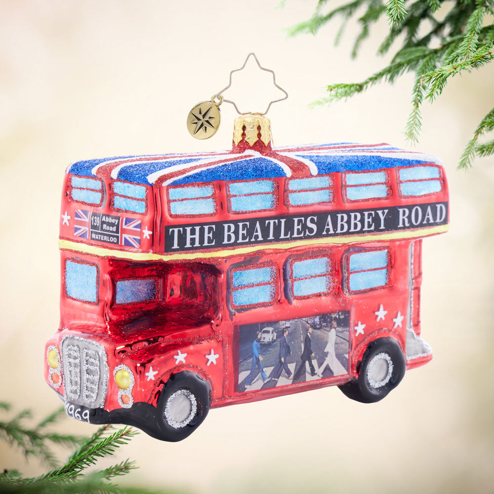 Christmas in Penny Lane Bus – Christopher Radko