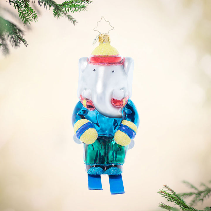 Front image - Fait du Ski Babar - (Babar ornament)