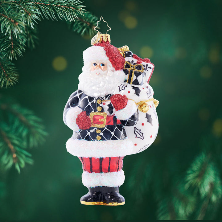 Front image - Santa's Jolly Treasures - (Santa ornament)