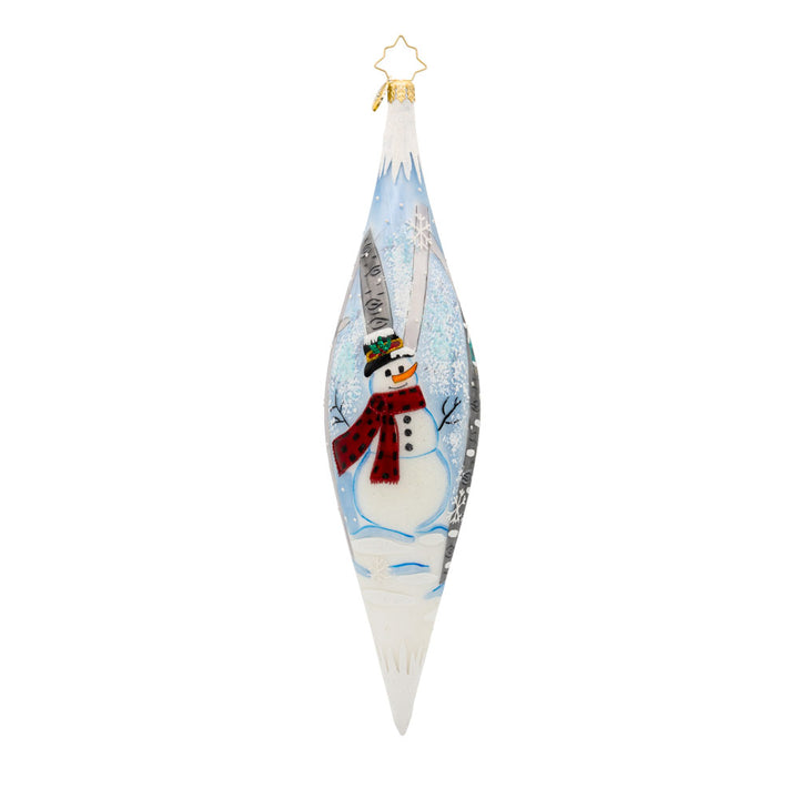 Front image - Chilly Forest Icicle - (Icicle ornaments)