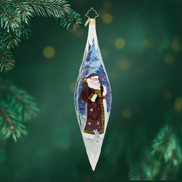 Front image - Evergreen Night Icicle - Icicle ornaments)