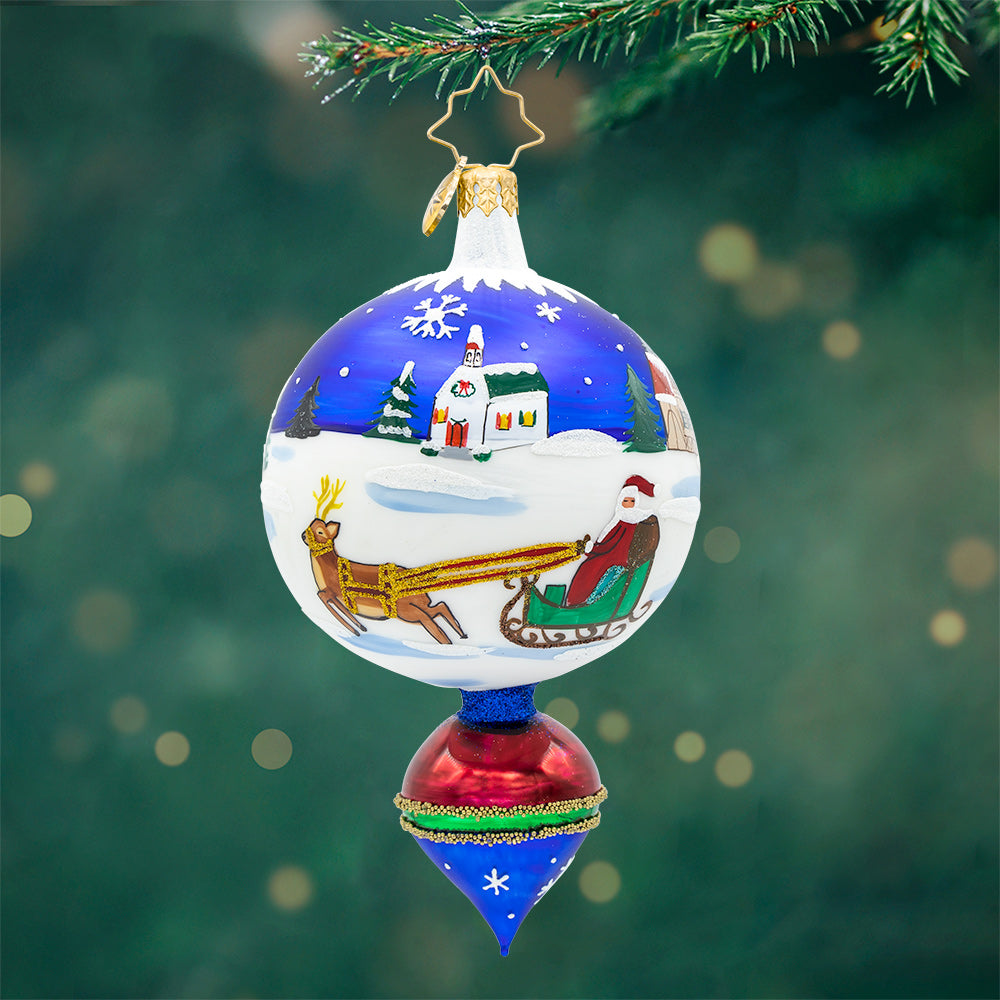 Front image - Sleigh Ride Drop - (Christmas reindeer)