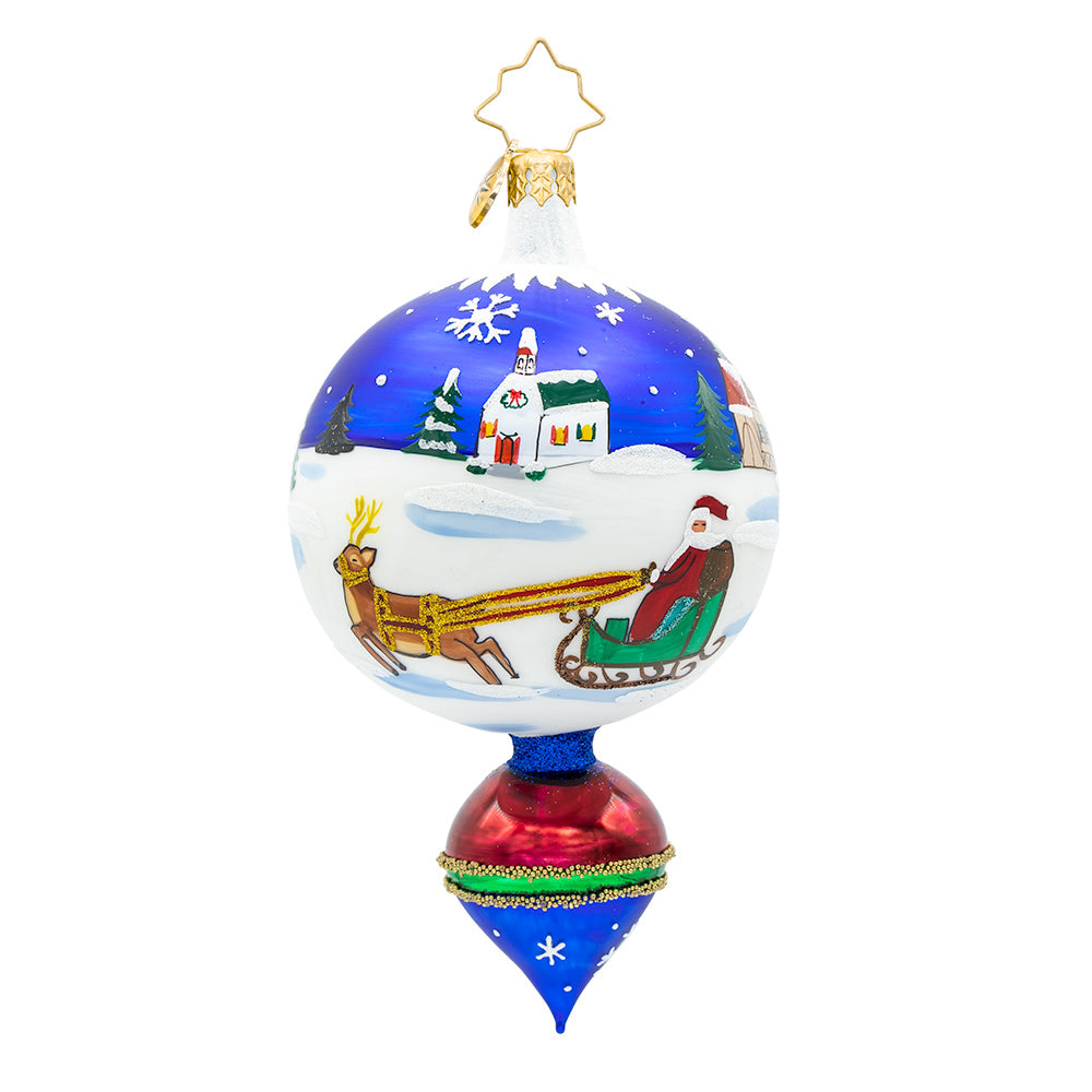 Front image - Sleigh Ride Drop - (Christmas reindeer)