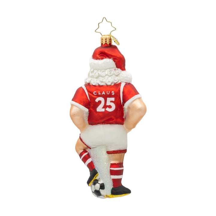 Back image - The Jolly Goalkeeper - (Santa Claus ornaments)