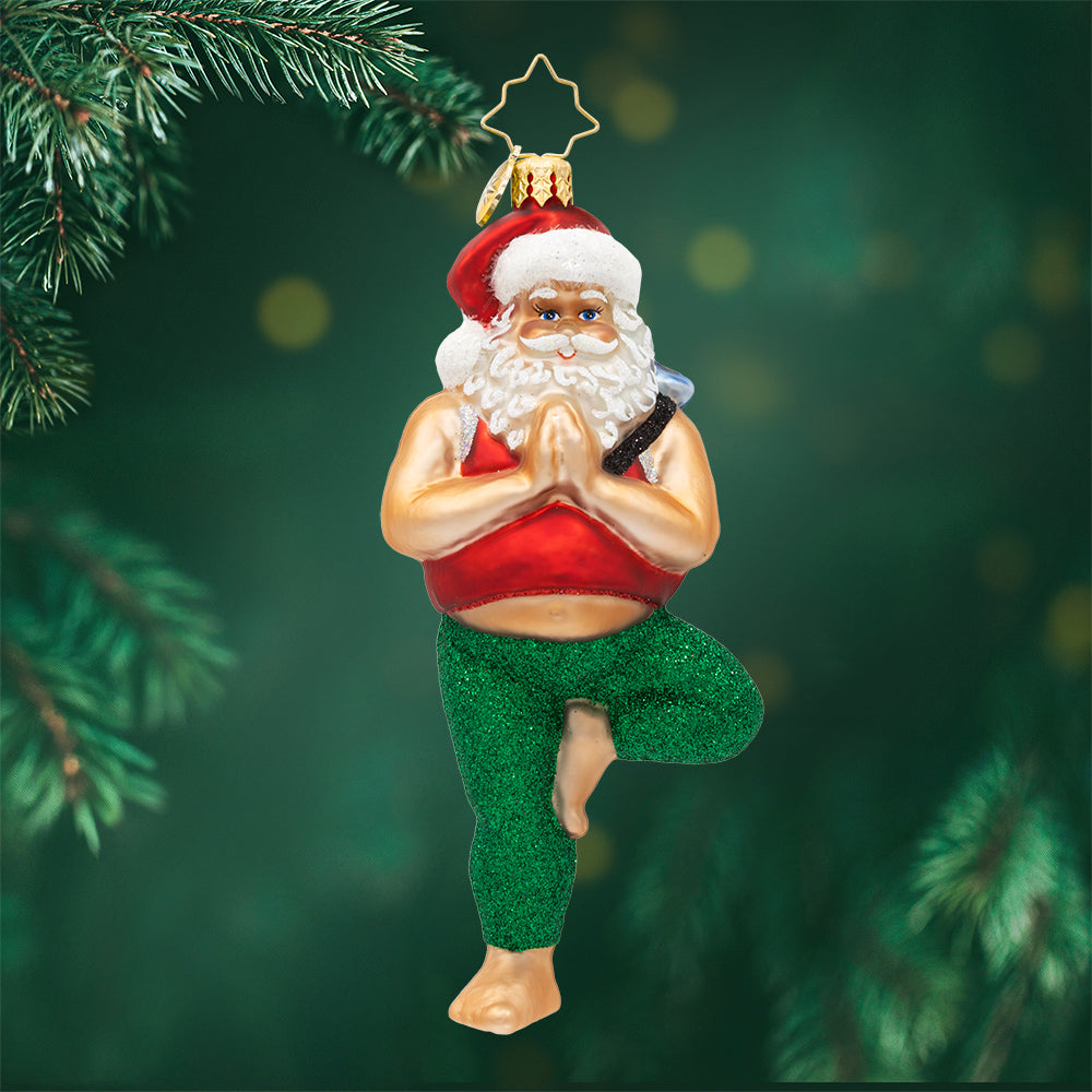 Front image - Zen Master Claus - (Santa Claus ornaments)