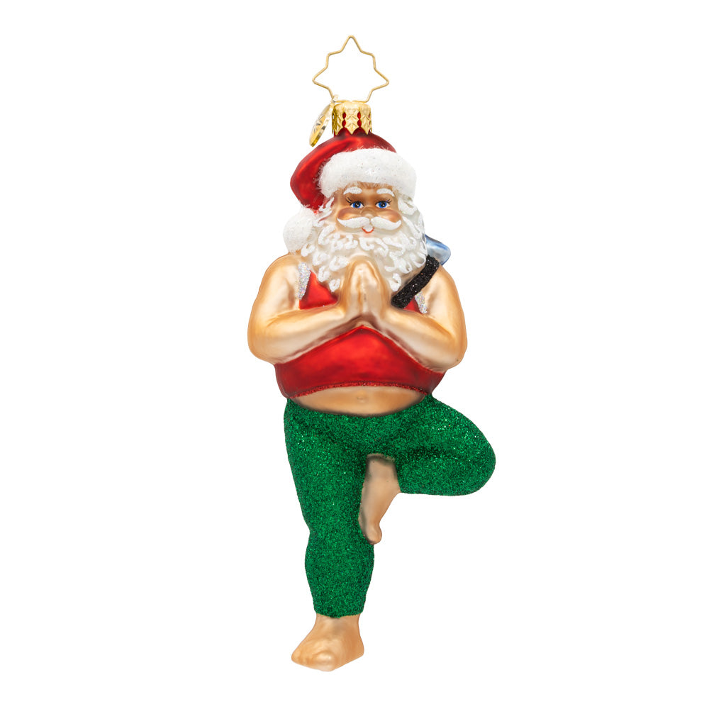 Front image - Zen Master Claus - (Santa Claus ornaments)