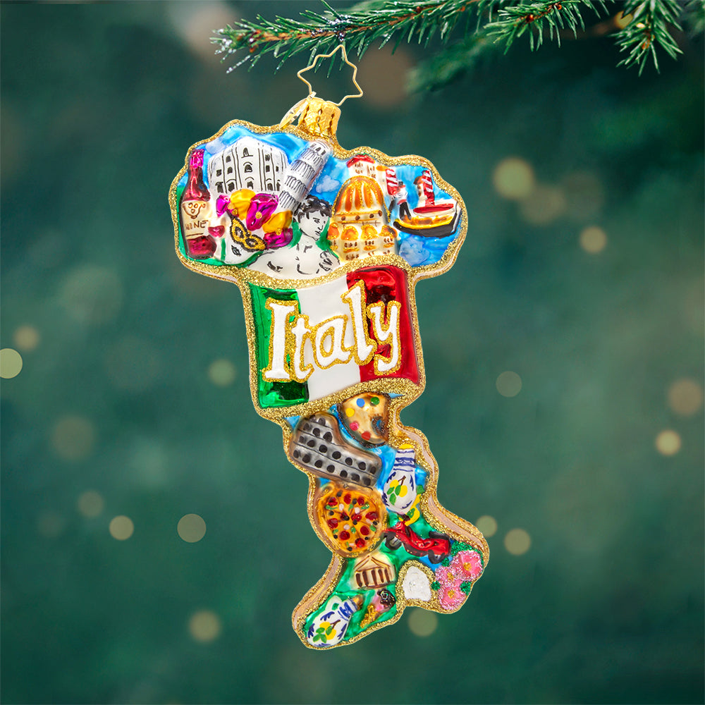 Front image - Italian Charm - (Keepsake ornaments)