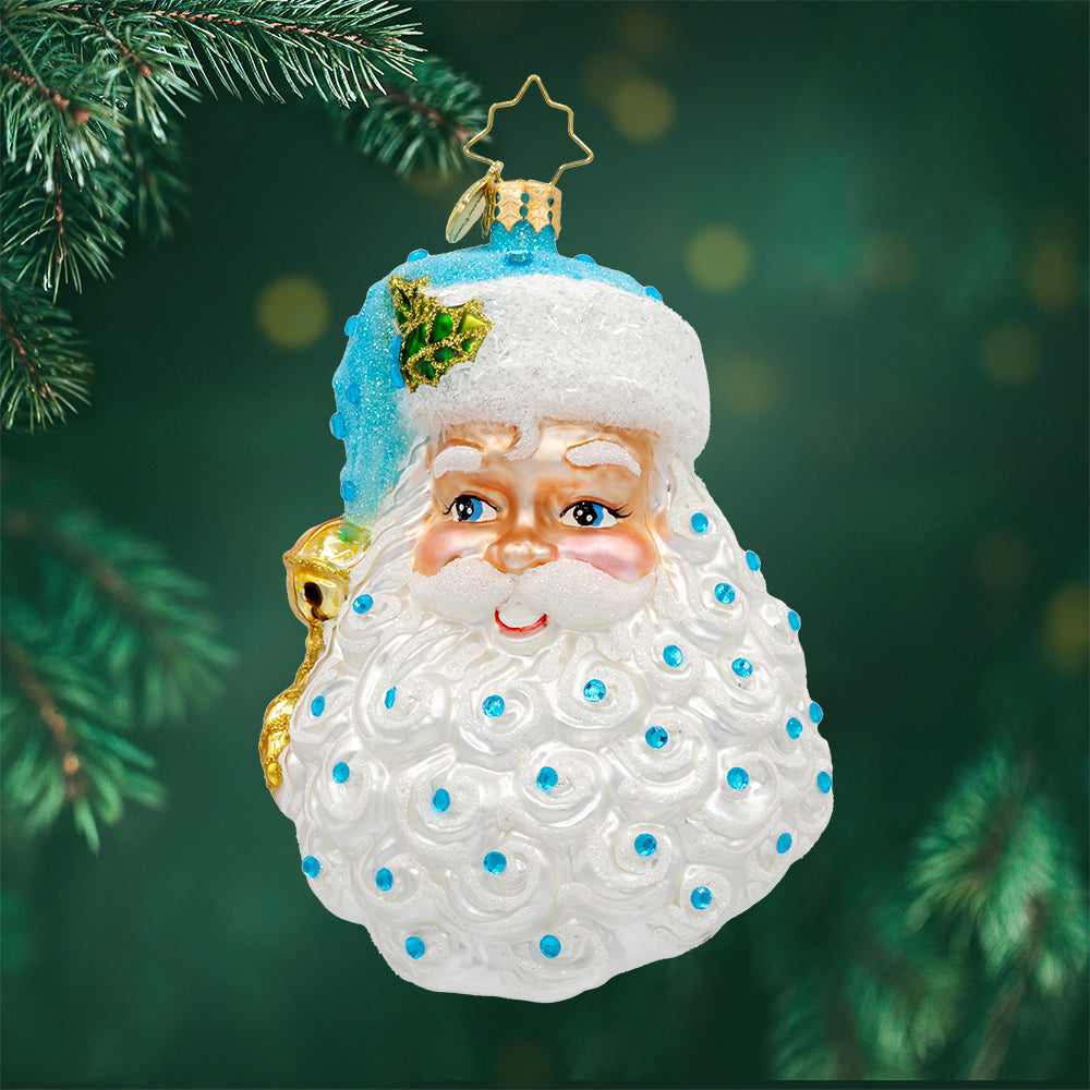 Front image - Birth Stone Santa March - (Santa face)