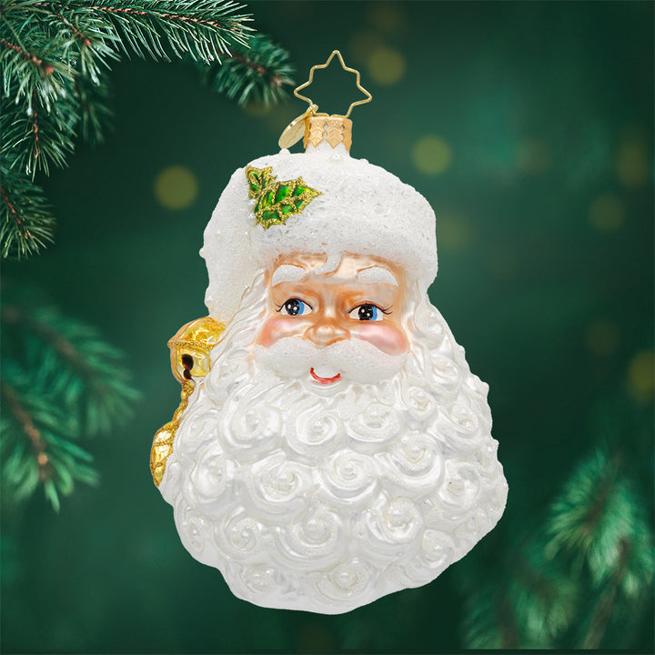 Front image - Birth Stone Santa June - (Santa face)