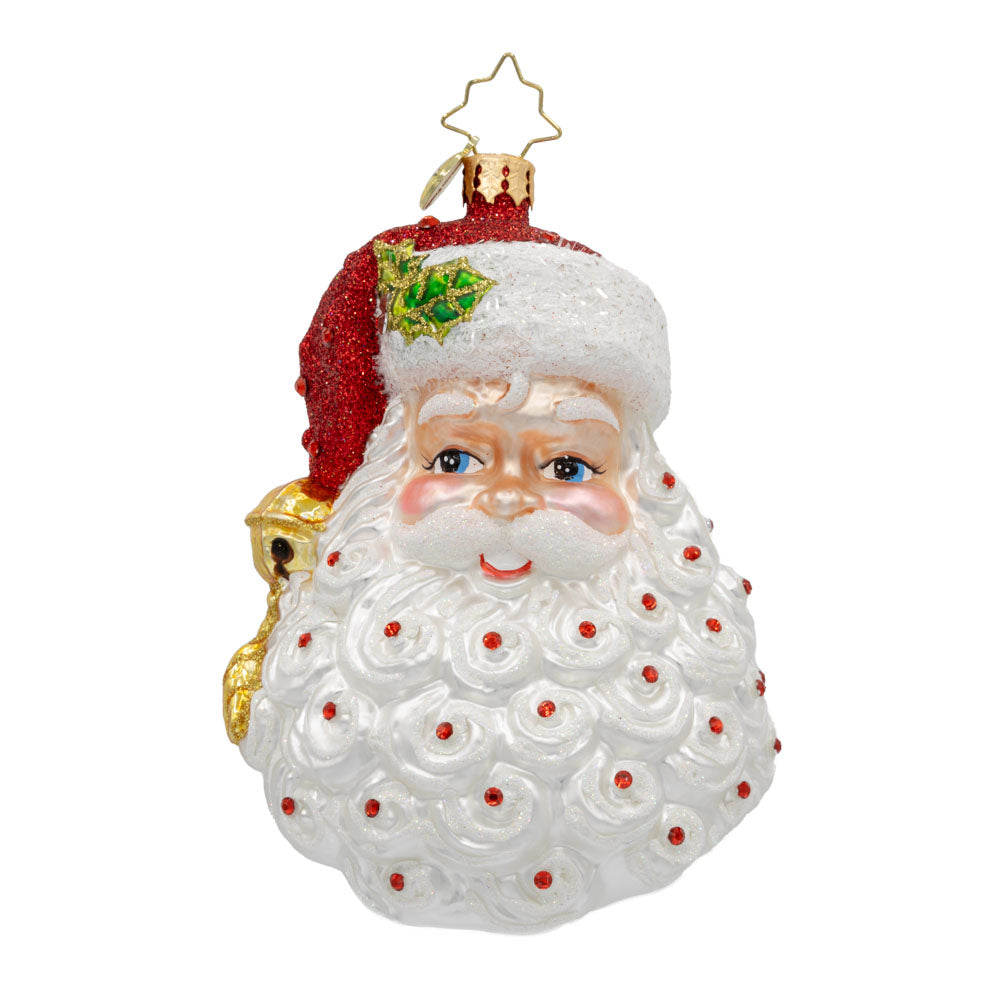 Front image - Birth Stone Santa July - (Santa face)