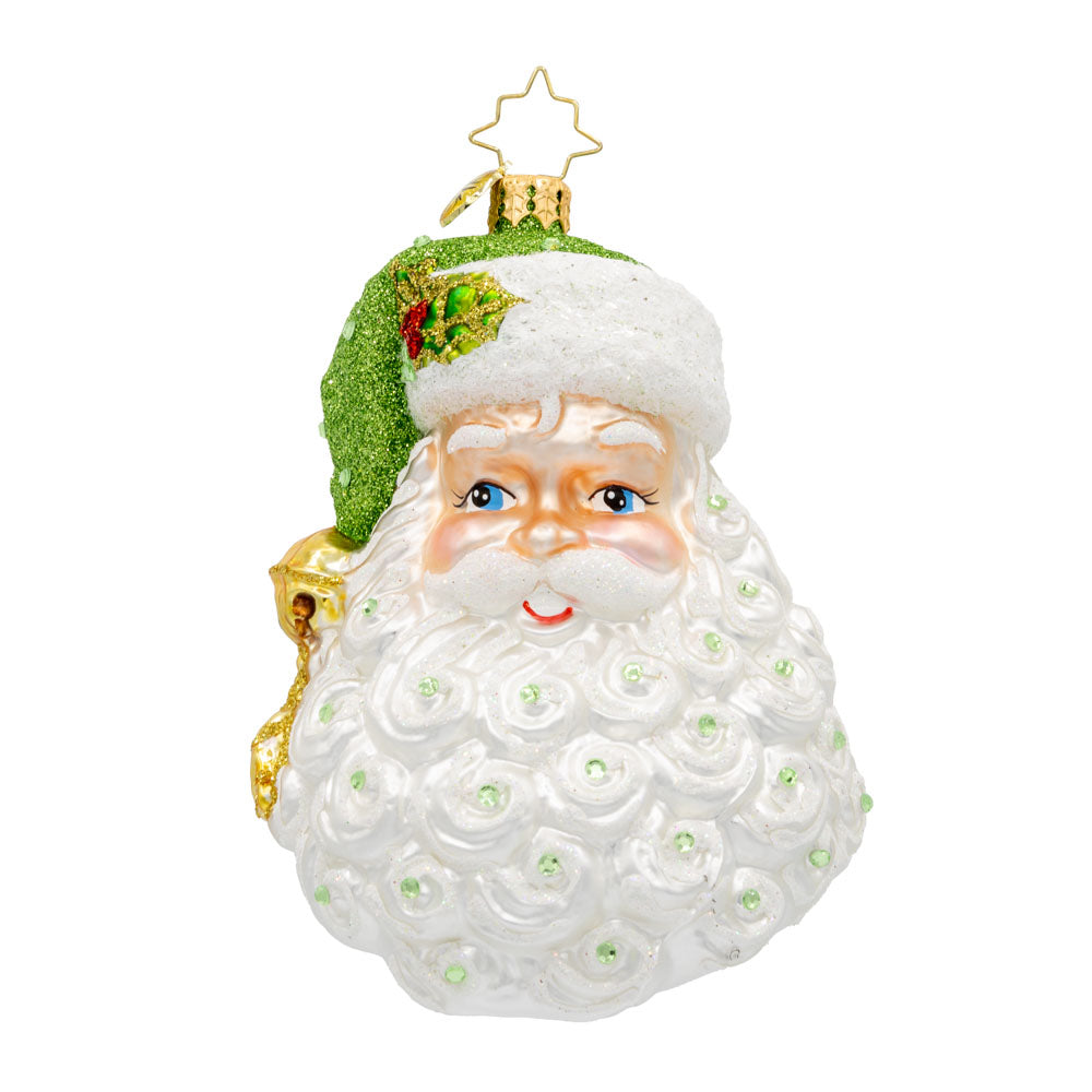 Front image - Birth Stone Santa Decemeber - (Santa face)