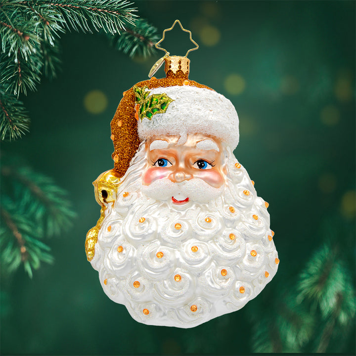 Front image - Birth Stone Santa November - (Santa face)