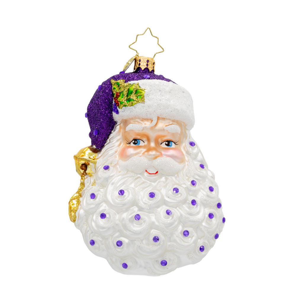 Front image - Birth Stone Santa Decemeber - (Santa face)