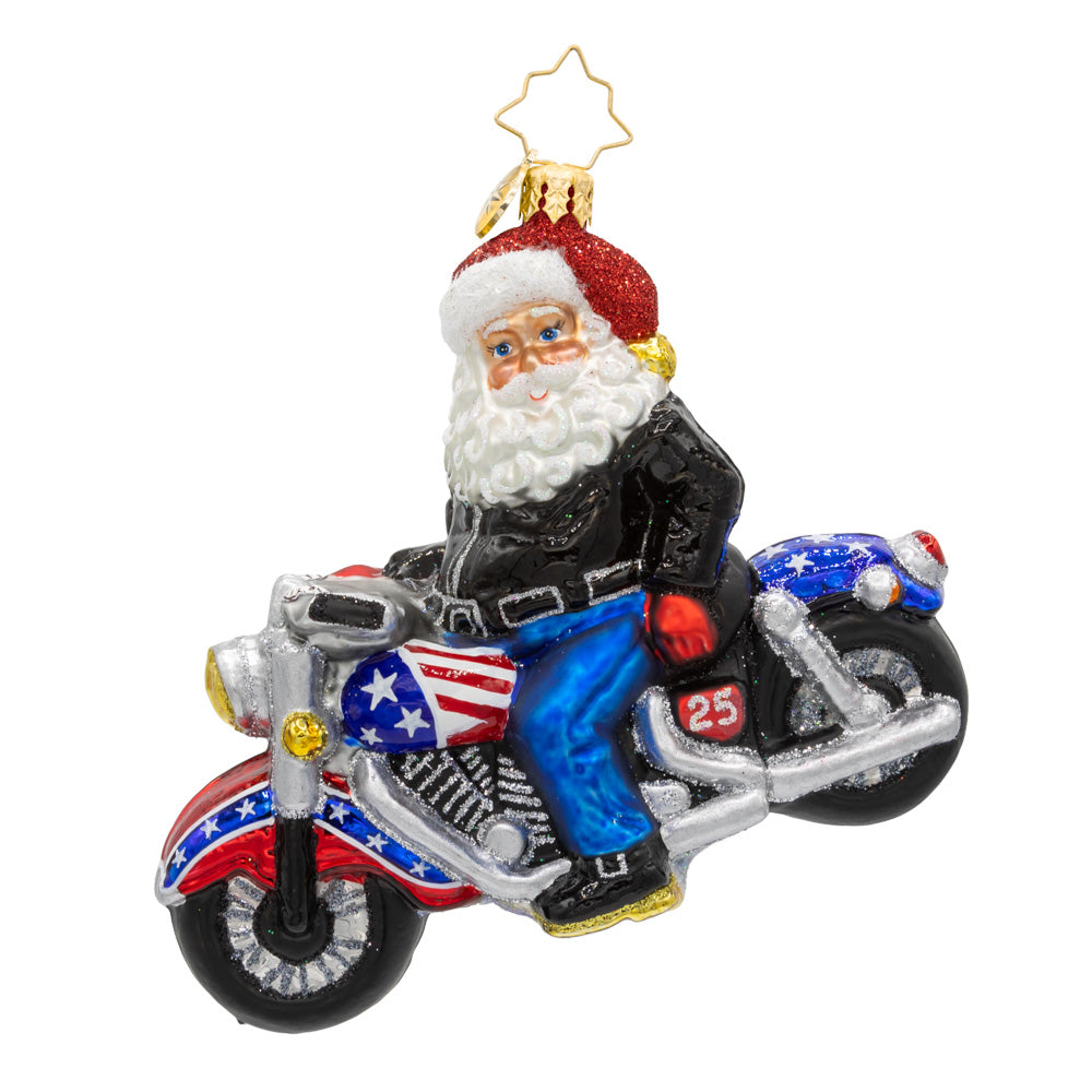 Front image - Cruisin' Claus - (Christmas Santa)