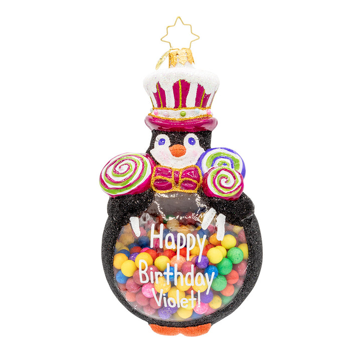 Bubble Belly Penguin Personalized