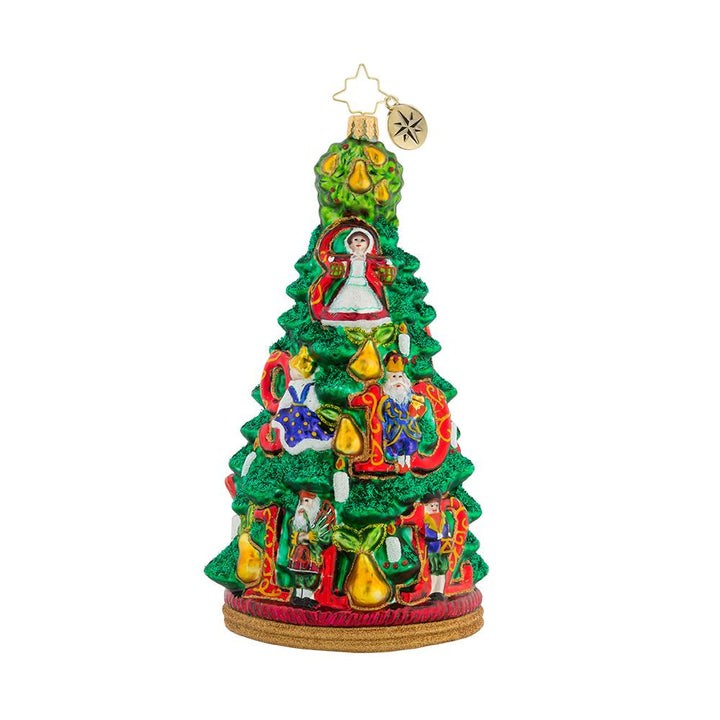 Back - Ornament Description - Pear Tree Promises: A partridge in a pear tree is only the beginning with this 12 Days of Christmas tree. It's overflowing with all things worthy of the happy refrain!