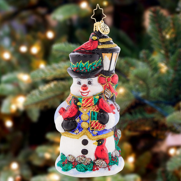 Radko Winnie the outlets Pooh Snowman Ornament