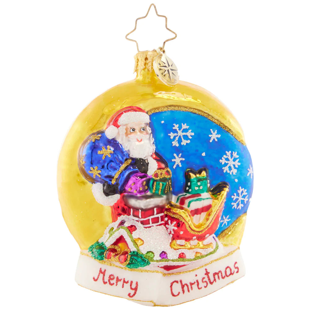 Christopher Radko® New Year Elegance Santa Gem Ornament at Von Maur